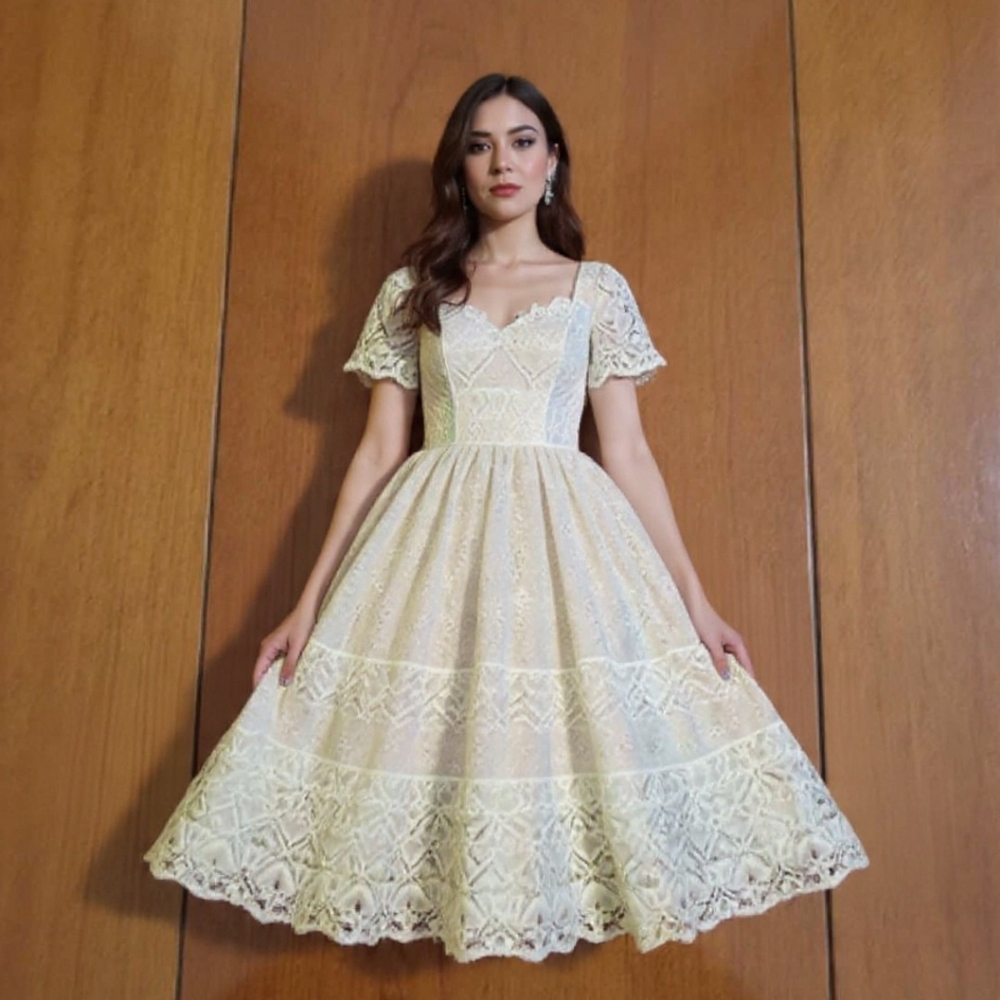Jonathan Simkhai Cream Textured Fabric